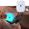Bez Marki SILIKONOWA Naktinė lempa DLA DZIECI MIĘKKA KOLOROWA RGB LED