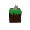 Bez Marki Skarbonka 3D Minecraft pomysł na prezent dekoracja pokój Trawa Grass