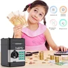 Bez Marki SKARBONKA ELEKTRONICZNA Z KODEM 4 CYFROWYM AUTOMATYCZNY DOZOWNIK BANKNOTÓW