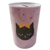 Bez Marki SKARBONKA METALOWA PUSZKA KOT KOTEK 10 cm/14,50 cm