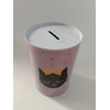 Bez Marki SKARBONKA METALOWA PUSZKA KOT KOTEK 10 cm/14,50 cm
