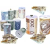 Bez Marki SKARBONKA METALOWA PUSZKA NOMINAŁ MONETY PIENIĄDZE BANKNOT 100 zł M