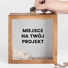 Bez Marki Skarbonka su Własnym Projektem Tekst Twoje Zdjęcie Prezent Personalizowany