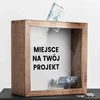 Bez Marki Skarbonka su Własnym Projektem Tekst Twoje Zdjęcie Prezent Personalizowany
