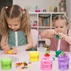 Bez Marki SLIME CUPPIES RINKINYS SALAUKAI KAVĖLĖ KŪRYBINIS ŽAISLAS SLIME DOVANA