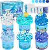 Bez Marki Slime Making Kit Play Dough Children Creative Factory Ocean Mėlyna
