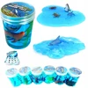 Bez Marki SLIME PASTE PASTE LIQUID PLASTICINE gel GLUTE SEA ANIMALS 12 vnt.