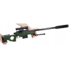 Bez Marki SNIPER RIFLE AWP BALL GUN Snaiperio šautuvas LASER SCOPE + BALLS