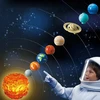 Bez Marki „SolarSystem“ BLOKUOJA ŽEMĖS SISTEMĄ MOKSLINIAI SMAGIAI SAULĖS SISTEMA PLANETINOS MOKSLAS