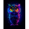 Bez Marki Sowa. Neonowi Przyjaciele - Podświetlany obraz led Lightvibes