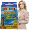 Bez Marki SPALVOTOS KREIDOS LENTOMS, MOKYKLINĖS KREIDOS BE DULKĖS