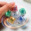 Bez Marki SPINNER CLICKER APŠVIETIMO LED RGB CLICKER KEY ANTESTRESS ŽAISLAS