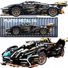 Bez Marki Sportinio Automobilio V12 Statybiniai Blokeliai 1000 El. 1:14