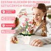 Bez Marki STATYBINIAI BLOKAI 718el 3D GĖLĖS DĖLĖS ORCHIDĖS ORCHIDĖS dovana