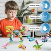 Bez Marki Statybiniai blokai Dinozaurai Figūros Gyvūnai Rinkinys DINOZAURAS Tiranozauras 12in1 žaislas