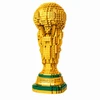 Bez Marki Statybiniai blokeliai Futbolo taurė Golden Trophy Modelis 1642 vnt