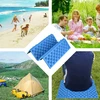 Bez Marki Sulankstama turistinė kempingo kėdės pagalvėlė iš putplasčio