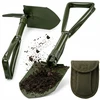 Bez Marki Sulankstomas karinis kastuvas Shovel Pickaxe Saw 4in1 su SURVIVAL dėklu stovyklavimui