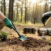Bez Marki Sulankstomas karinis kastuvas Shovel Pickaxe Saw 4in1 su SURVIVAL dėklu stovyklavimui