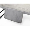 Bez Marki Sulankstomas lauko gultas Ct-02l, pilkas, 200x70 cm