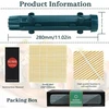 Bez Marki SUSHI RINKINYS, NAVY Mėlynas BAZOOKA MAT RITINĖLIŲ ĮRANKIŲ FORMA