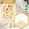 Bez Marki „Sweet Bakery“ „pasidaryk pats“ rinkinys – 3D maketas + 3 lipdukų lapai