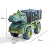 Bez Marki T-Rex Dinosaur Transporter Sunkvežimis didelis XXL + 15 figūrėlių + priedai