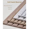 Bez Marki Tablica Filcowa 120x80 Duża Ścienna Samoprzylepna Stylowa Žydra Lamele