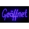 Bez Marki TABLICZKA LED Mėlynas NEON DEKORACYJNA DO SALONU 48X25 CM do domu