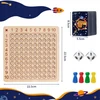 Bez Marki TABLICZKA MNOŻENIA Žaidimas DREWNIANA MONTESSORI DZIECI Žaidimas EDUKACYJNA LOGICZNA
