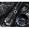 Bez Marki TAKTINIS LED BLYKŠTINĖS BATERIJAS ĮKRAUJAMOSIOS BATERIJOS USB KARINIS VANDENIŲ IŠLIEKIMAS