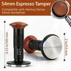 Bez Marki Tamper 54mm PLIENINIO ALIUMINIO TIKSLIŲJŲ SISTEMOS NUOLATINIO SLĖGIO KAVA