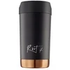 Bez Marki Terminis puodelis Root7 Vip Juodas Split, 360 ml, nerūdijantis plienas