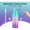 Bez Marki Termosinė gertuvė su šiaudeliu 700ml - karštiems ir šaltiems gėrimams