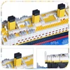 Bez Marki TITANIKO RMS BLOKUOJA DIDELIS LAIVAS 1929 1825 ELEMENTŲ RINKINYS MODELIS 1:480 56CM