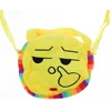 Bez Marki TOREBKA PLUSZOWA EMOTIKON DLA DZIECI EMOJI PREZENT