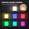 Bez Marki Touch Control LED stalinė lempa, USB įkraunama RGB naktinė lempa