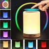 Bez Marki Touch Control LED stalinė lempa, USB įkraunama RGB naktinė lempa