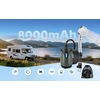 Bez Marki TOURIST CAMPING SHOWER 8000MAH IPX7 su LED ekranu