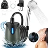 Bez Marki TOURIST CAMPING SHOWER 8000MAH IPX7 su LED ekranu