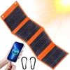 Bez Marki TOURIST SAULĖS DALIS 25W SULANKSTAMAS Įkroviklis USB-A + USB-C 5V