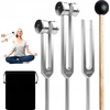 Bez Marki Tunningo šakės 3 128HZ 256HZ 512HZ GARSO INSTRUMENTŲ TERAPIJA