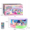 Bez Marki UNICORN KŪRYBINIS RINKINYS MERGAITĖS NAKTINĖ LAMP KINETIC SAND DYY