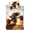 Bez Marki Vaikiškas patalynės komplektas 140x200, medvilninis „Monster Truck“
