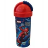 Bez Marki Vaikiškas vandens butelis mokyklai su užrakinamu puodeliu Spiderman Marvel 400ml