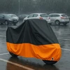 Bez Marki Vandeniui atsparus didelis motociklo ir dviračio uždangalas
