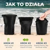 Bez Marki Vandeniui atsparus maišelis "dry Bag" 10l kelionėms ir vandens sportui