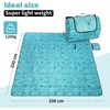 Bez Marki Vandeniui atsparus pikniko pledas 200x200cm – kelionėms, pliažui, gamtai