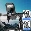 Bez Marki Vandeniui atsparus telefono laikiklis dviračiui, motociklui, vežimėliui, 360°