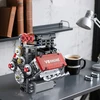 Bez Marki VARIKLIO MODELIŲ RINKINYS, MINI V8, KONSTRUKCINIAI BLAKAI, STATYBINIAI ŽAISLAI